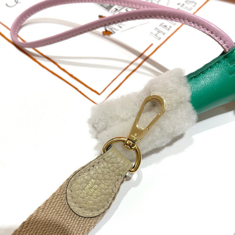 Close-up detail of minimalist bag design