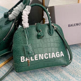 Statement Faux Leather Handbag - Premium Craftsmanship Detailing | Women's Designer-Inspired Purse #667 - front view (image 1) of designer-inspired handbag