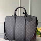 Front view of elevated signature women's handbag – women's designer-style accessory