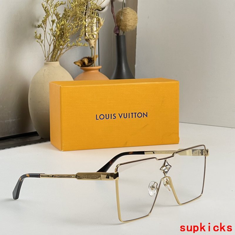 Full view of Louis Vuitton unisex sunglasses