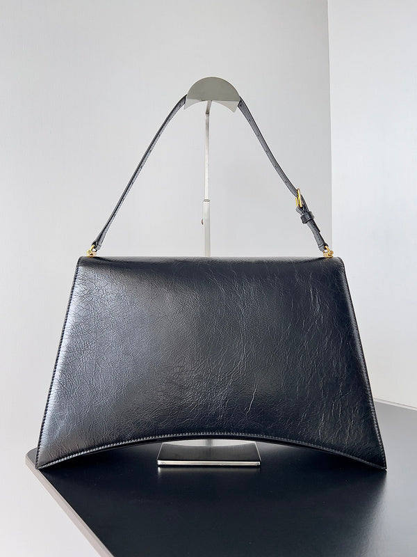 Zivas Charm Polished Finish Fashion Handbag (Contemporary Shape Language) – Lifestyle Shot