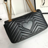 Front view of classic modern women's handbag – women's premium purse