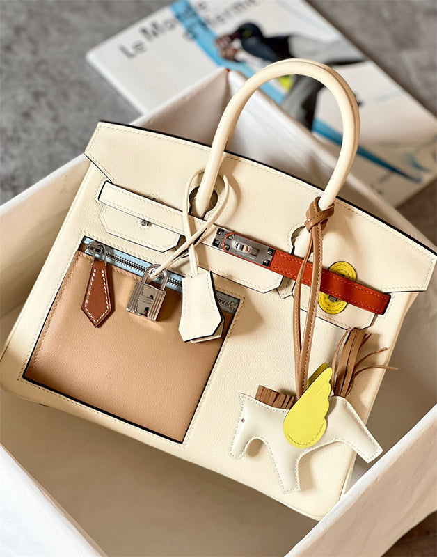 Close-up detail of balanced bag design