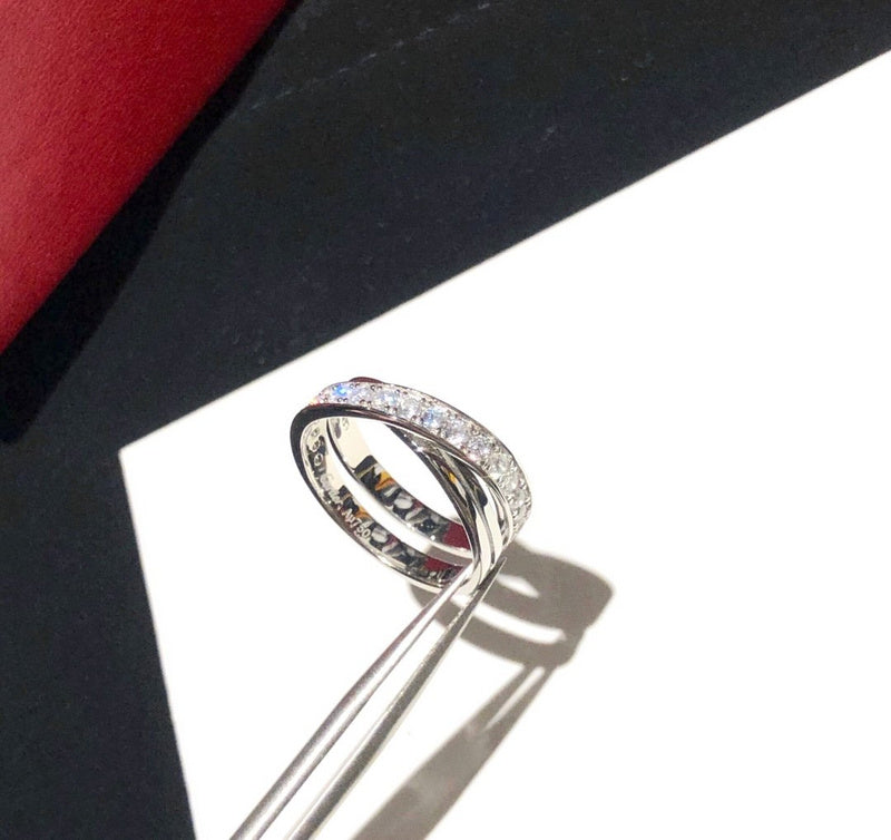 Front view of Cartier unisex jewelry piece