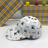 Front view of Burberry unisex cap