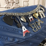 Timeless Vegan Leather Handbag - Chic Everyday Appeal | Women's Statement Accessory #833 - interior view (image 6) of designer-inspired handbag