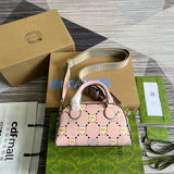 Front view of classic statement women's handbag – women's luxury handbag