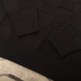 Side profile of Louis Vuitton luxury clothing with logo-detail design