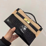 Close-up detail of timeless bag design