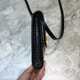 Classic Faux Leather Handbag - Chic Everyday Appeal | Women's Designer-Inspired Purse #1044 - back view (image 4) of designer-inspired handbag