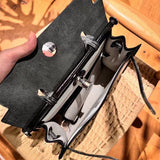  Clean-Lined handbag carried on shoulder 10