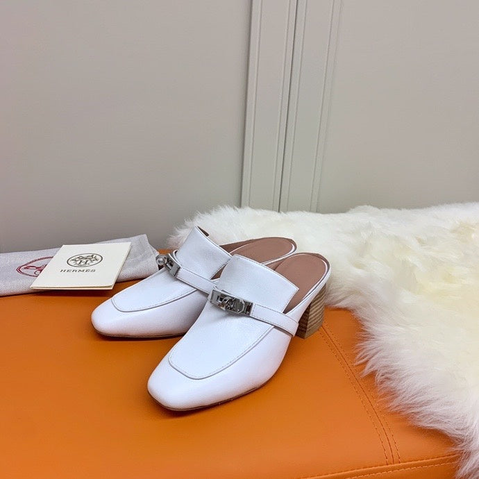 Hermes shoes Style 403 - close-up of premium leather craftsmanship