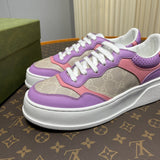 Gucci tonal black luxury sneakers view 6 bold athletic profile