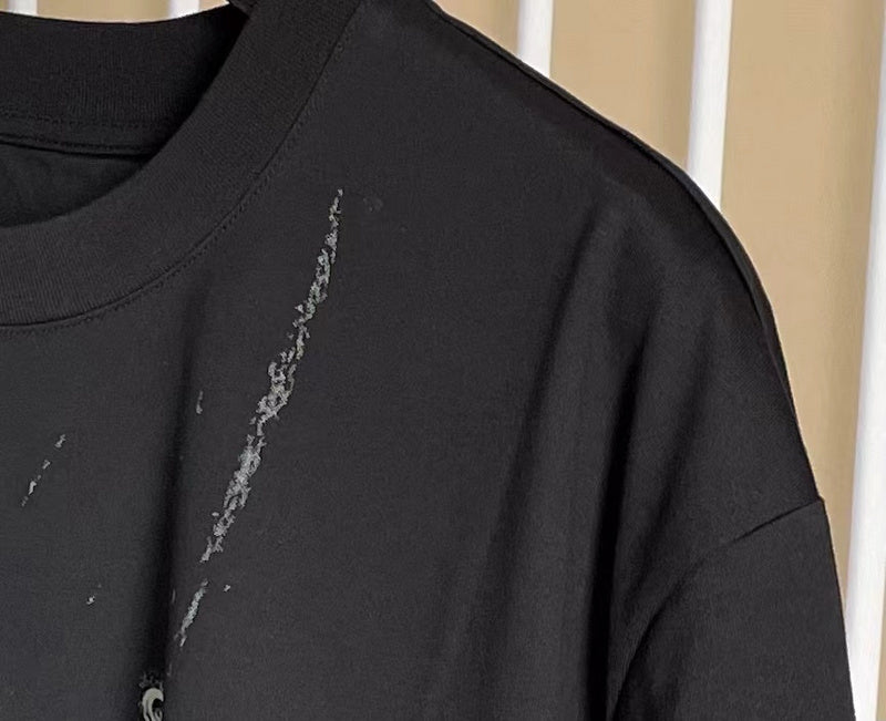 Flat lay presentation of Givenchy luxury clothing with logo-detail design