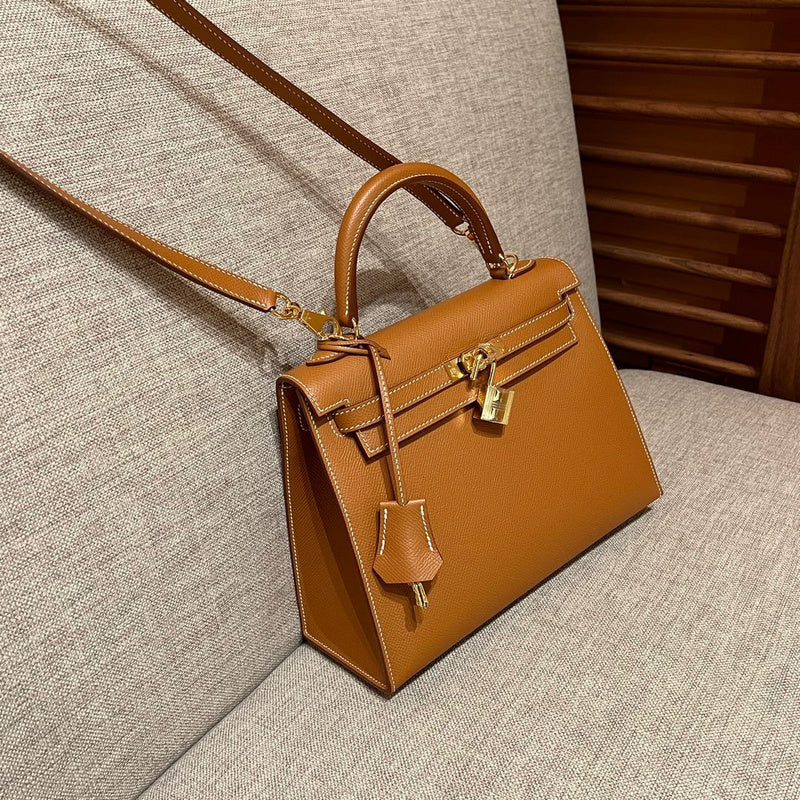 Sculpted handbag styled for everyday wear