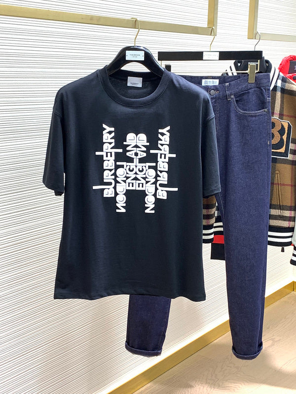 Burberry t-shirt front view designer style