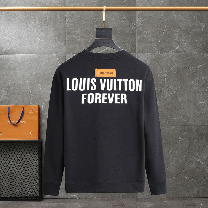 Side profile of Louis Vuitton luxury clothing with tailored silhouette