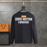 Side profile of Louis Vuitton luxury clothing with tailored silhouette
