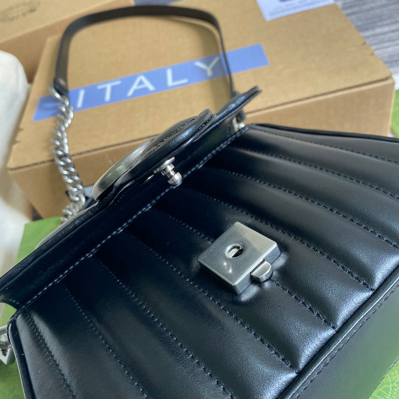 Interior view of refined signature women's handbag – women's luxury accessory