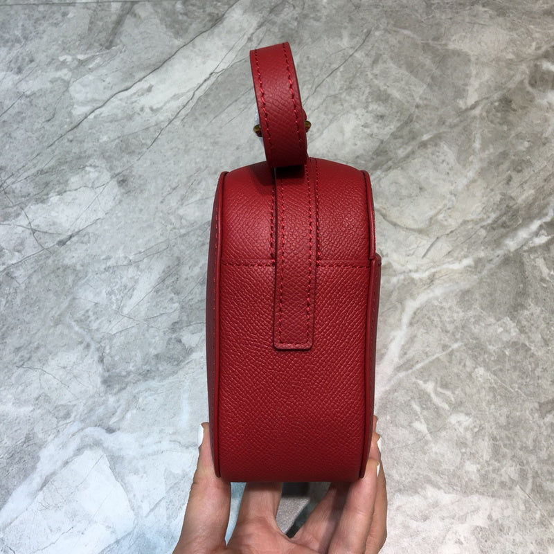 Modern Vegan Leather Handbag - Refined Silhouette | Women's Statement Accessory #806 - back view (image 4) of designer-inspired handbag