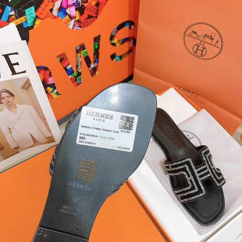 Hermes shoes Style 328 - editorial style shot (alternate angle)