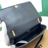 Sophisticated Premium PU Leather Handbag - Modern Structured Build | Women's Statement Accessory #1112 - product detail shot (image 10) of designer-inspired handbag