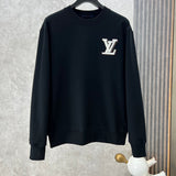 Back view of Louis Vuitton luxury clothing with logo-detail design
