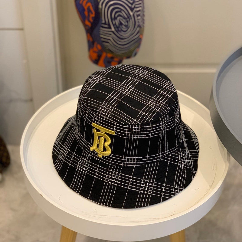 Side view of Burberry unisex cap