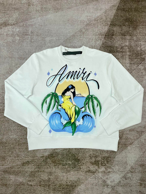 Amiri hoodie front view designer style