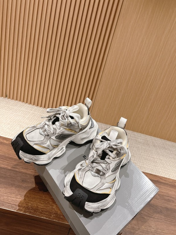 Balenciaga shoes Style 058 - front view, classic monogram styling