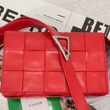 Polished Vegan Leather Handbag - Signature Hardware Accents | Women's Fashion Handbag #1637 - front view (image 1) of designer-inspired handbag