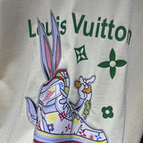 Front view of Louis Vuitton cotton t-shirt with relaxed-fit cut
