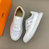 Hermes shoes Style 127 - top view showing design