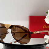 Lifestyle view of Cartier unisex sunglasses