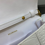 Refined Vegan Leather Handbag - Sleek Minimalist Lines | Women's Statement Accessory #466 - styled full view (image 7) of designer-inspired handbag