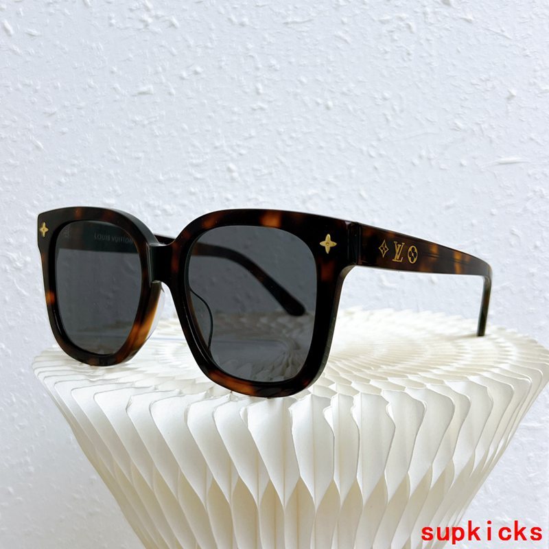 Lifestyle view of Louis Vuitton unisex sunglasses