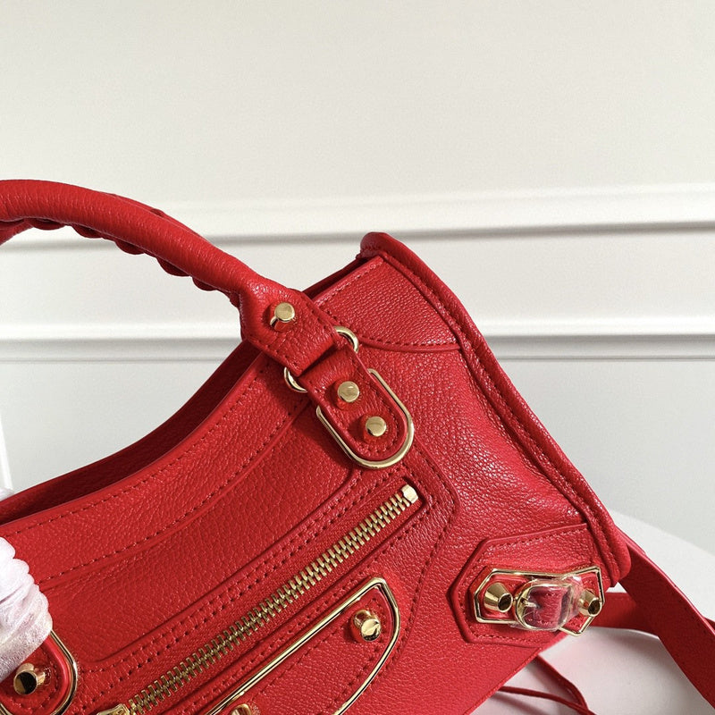 Zivas Charm Elevated Essentials Statement Handbag (Signature Shape & Finish) – Back View