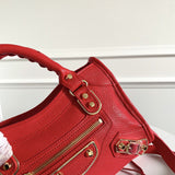 Zivas Charm Elevated Essentials Statement Handbag (Signature Shape & Finish) – Back View