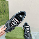 Gucci all-black luxury sneakers view 7 low-top design
