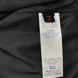 Back view of Louis Vuitton luxury clothing with tailored silhouette