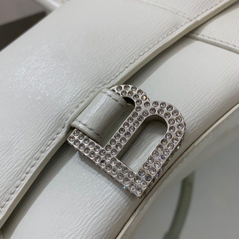 Zivas Charm Timeless Appeal Statement Handbag (Contemporary Shape Language) – Angled View