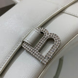 Zivas Charm Timeless Appeal Statement Handbag (Contemporary Shape Language) – Angled View