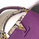 Styled lifestyle shot of statement premium women's handbag – women's premium purse