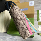 Side profile of chic elevated women's handbag – women's luxury accessory
