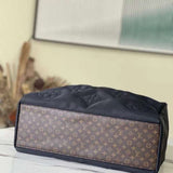 Styled lifestyle shot of modern classic women's handbag – women's everyday handbag