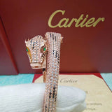 Front view of Cartier unisex jewelry piece