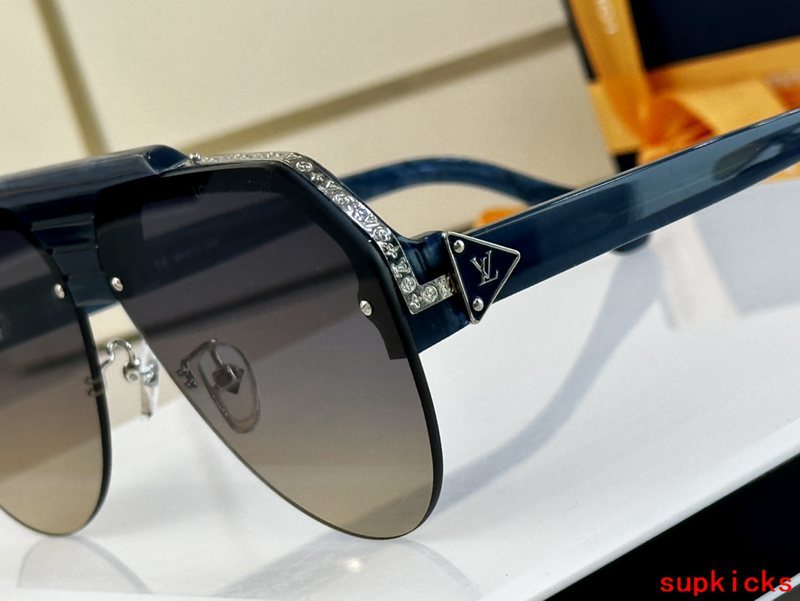 Lifestyle view of Louis Vuitton unisex sunglasses