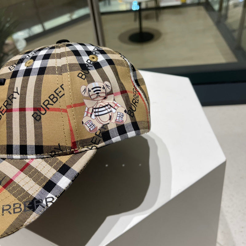 Full view of Burberry unisex cap