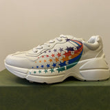 Gucci classic monochrome luxury sneakers view 6 cushioned comfort fit