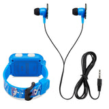 Side view of Playzoom Kids Smartwatch unisex blue watch